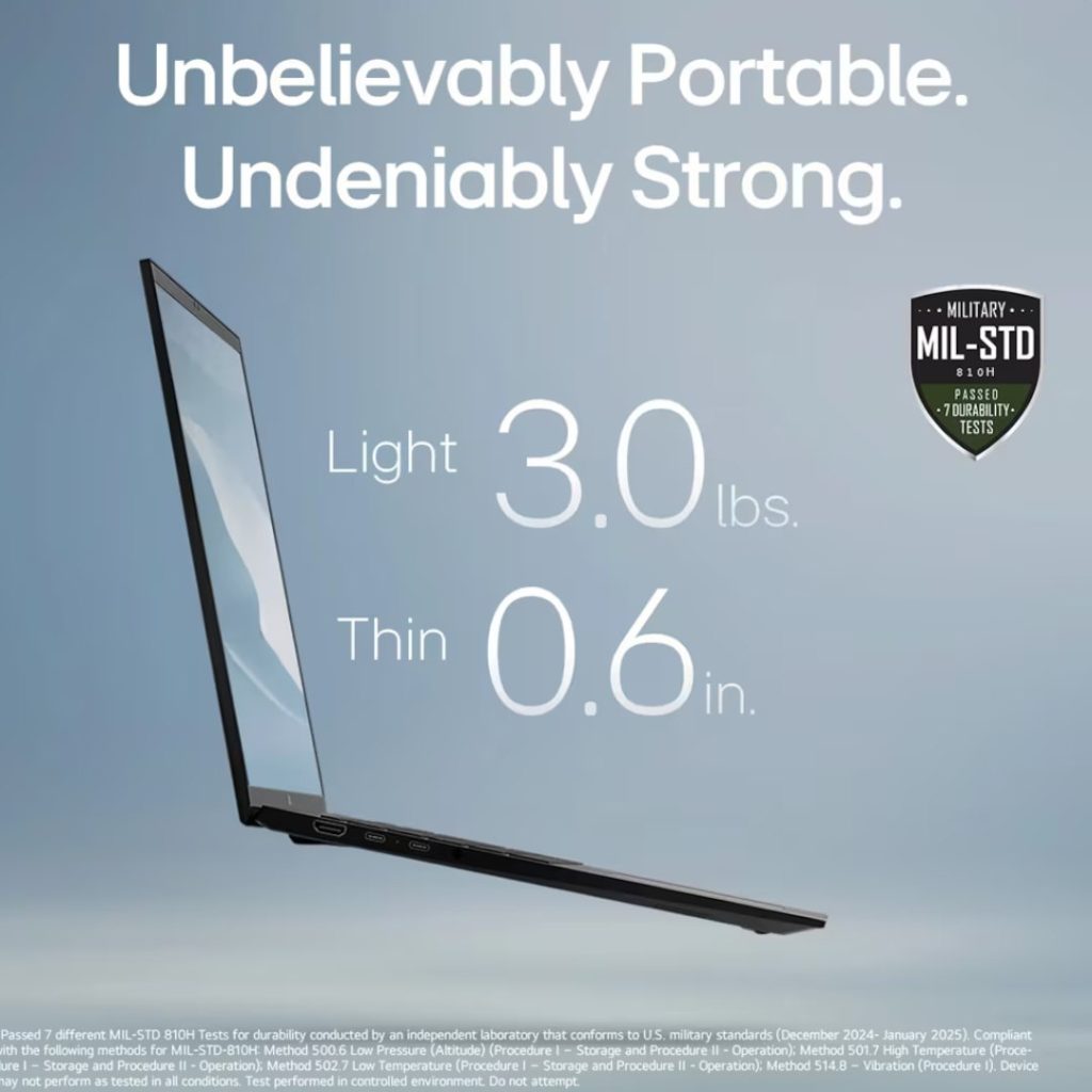 LG gram Pro — найтонший ноутбук з RTX 5050 і OLED-дисплеєм