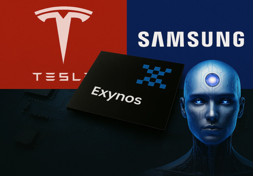 Tesla використовуватиме ІІ-чипи Samsung Exynos у своїх електромобілях до 2033 року