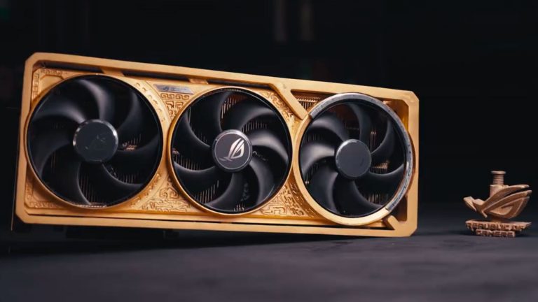 ASUS показала RTX 5090 ROG Astral Real Gold Edition Фото: ASUS